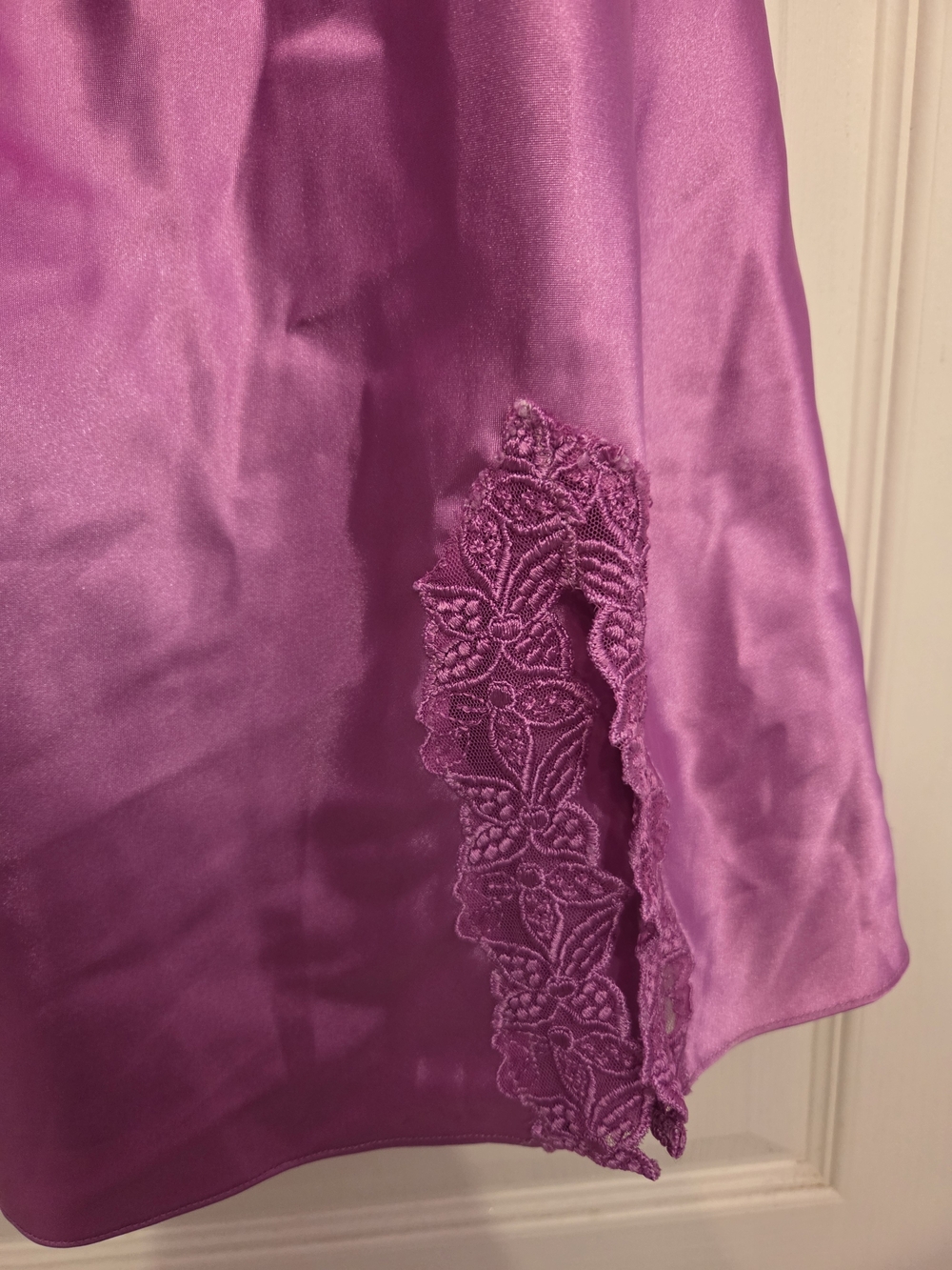 La SENZA Pink/Purple V-Neck Slip Dress - Picture 2 of 9